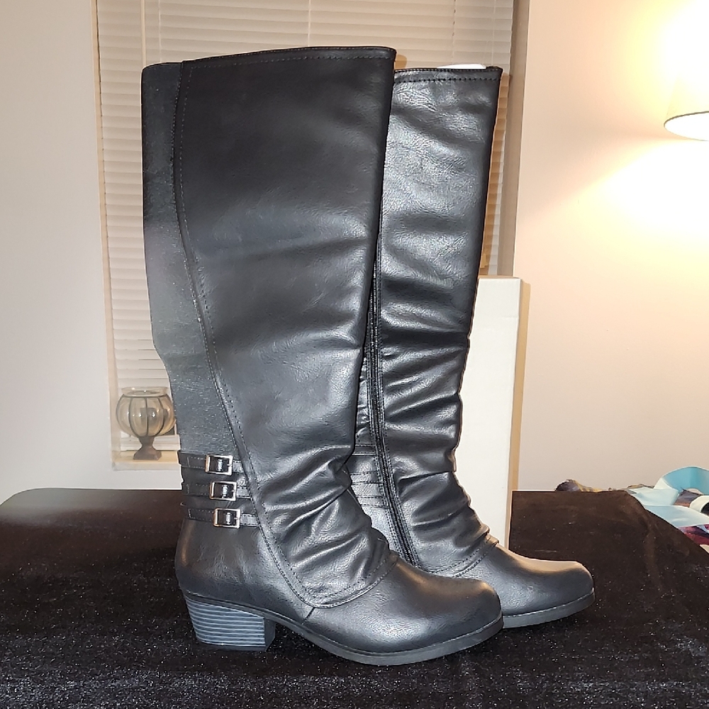 Jessica Cline Lillian Boot Black 12